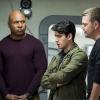 "Yellow Jack" -- Pictured: LL COOL J (Special Agent Sam Hanna), Wesam Keesh (NCIS Special Agent Ehsan Navid) and Chris O\'Donnell (Special Agent G. Callen). While Callen and Sam are aboard the USS Allegiance, the ship is placed under quarantine for possible Ebola exposure. Also, Kensi and Deeks investigate the murder of a petty officer who recently departed the USS Allegiance and is linked to the Ebola exposure, on NCIS: LOS ANGELES, Sunday, Oct. 20 (9:00-10:00 PM, ET/PT) on the CBS Television Network. Photo: Monty Brinton/CBS ©2019 CBS Broadcasting, Inc. All Rights Reserved.