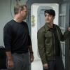"Yellow Jack" -- Pictured: Chris O\'Donnell (Special Agent G. Callen) and Wesam Keesh (NCIS Special Agent Ehsan Navid). While Callen and Sam are aboard the USS Allegiance, the ship is placed under quarantine for possible Ebola exposure. Also, Kensi and Deeks investigate the murder of a petty officer who recently departed the USS Allegiance and is linked to the Ebola exposure, on NCIS: LOS ANGELES, Sunday, Oct. 20 (9:00-10:00 PM, ET/PT) on the CBS Television Network. Photo: Monty Brinton/CBS ©2019 CBS Broadcasting, Inc. All Rights Reserved.