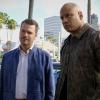 "Concours D\'Elegance" - Pictured: Chris O\'Donnell (Special Agent G. Callen) and LL COOL J (Special Agent Sam Hanna). The NCIS team links the theft of an undersea drone prototype to a video game streamer\'s elaborate party. Also, Callen and Sam cross paths again with insurance broker Katherine Casillas (Moon Bloodgood), who insures the gamer\'s property and processions, on NCIS: LOS ANGELES, Sunday, Nov. 10 (9:00-10:00 PM, ET/PT) on the CBS Television Network. Photo: Trae Patton/CBS ©2019 CBS Broadcasting, Inc. All Rights Reserved.