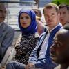 "Concours D\'Elegance" - Pictured: Medalion Rahimi (NCIS Special Agent Fatima Namazi) and Chris O\'Donnell (Special Agent G. Callen). The NCIS team links the theft of an undersea drone prototype to a video game streamer\'s elaborate party. Also, Callen and Sam cross paths again with insurance broker Katherine Casillas (Moon Bloodgood), who insures the gamer\'s property and processions, on NCIS: LOS ANGELES, Sunday, Nov. 10 (9:00-10:00 PM, ET/PT) on the CBS Television Network. Photo: Trae Patton/CBS ©2019 CBS Broadcasting, Inc. All Rights Reserved.