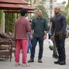 "Concours D\'Elegance" - Pictured: Chris O\'Donnell (Special Agent G. Callen) and LL COOL J (Special Agent Sam Hanna). The NCIS team links the theft of an undersea drone prototype to a video game streamer\'s elaborate party. Also, Callen and Sam cross paths again with insurance broker Katherine Casillas (Moon Bloodgood), who insures the gamer\'s property and processions, on NCIS: LOS ANGELES, Sunday, Nov. 10 (9:00-10:00 PM, ET/PT) on the CBS Television Network. Photo: Sonja Flemming/CBS ©2019 CBS Broadcasting, Inc. All Rights Reserved.