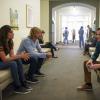 "Concours D\'Elegance" - Pictured: Daniela Ruah (Special Agent Kensi Blye), Eric Christian Olsen (LAPD Liaison Marty Deeks) and Christian Barillas (Franklin Shapiro). The NCIS team links the theft of an undersea drone prototype to a video game streamer\'s elaborate party. Also, Callen and Sam cross paths again with insurance broker Katherine Casillas (Moon Bloodgood), who insures the gamer\'s property and processions, on NCIS: LOS ANGELES, Sunday, Nov. 10 (9:00-10:00 PM, ET/PT) on the CBS Television Network. Photo: Sonja Flemming/CBS ©2019 CBS Broadcasting, Inc. All Rights Reserved.