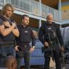 "Human Resources" - Pictured: Eric Christian Olsen (LAPD Liaison Marty Deeks), Chris O\'Donnell (Special Agent G. Callen), LL COOL J (Special Agent Sam Hanna) and Daniela Ruah (Special Agent Kensi Blye). After a Navy lieutenant disappears from the scene of a car accident, the NCIS team processes the crime scene and discovers his laptop is missing along with recently accessed confidential information for retired Navy SEALs, on NCIS: LOS ANGELES, Sunday, Nov. 17 (9:30-10:30 PM, ET/9:00--10:00 PM, PT) on the CBS Television Network. Photo: Michael Yarish/CBS ©2019 CBS Broadcasting, Inc. All Rights Reserved.
