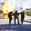 "Human Resources" - Pictured: LL COOL J (Special Agent Sam Hanna), David Paul Olsen (Tom Olsen) and Chris O\'Donnell (Special Agent G. Callen). After a Navy lieutenant disappears from the scene of a car accident, the NCIS team processes the crime scene and discovers his laptop is missing along with recently accessed confidential information for retired Navy SEALs, on NCIS: LOS ANGELES, Sunday, Nov. 17 (9:30-10:30 PM, ET/9:00--10:00 PM, PT) on the CBS Television Network. Photo: Bill Inoshita/CBS ©2019 CBS Broadcasting, Inc. All Rights Reserved.