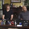 "Inelegant Heart" -- Pictured: Eric Christian Olsen (LAPD Liaison Marty Deeks) and LL COOL J (Special Agent Sam Hanna). The NCIS: LA team discovers that one of their own is compromised when they investigate the murder of a Navy contractor involved in illegal transactions of confidential data. Meanwhile, Hetty is under investigation in Washington, D.C., when the Department of Justice arrives in L.A. to investigate the team, on NCIS: LOS ANGELES, Monday, Oct. 6 (9:59-11:00, ET/PT), on the CBS Television Network Photo: Ron P. Jaffe/CBS ÃÂ©2014 CBS Broadcasting, Inc. All Rights Reserved.