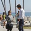 "The 3rd Choir" -- Pictured: RenÃÂe Felice Smith (Intelligence Analyst Nell Jones) and Peter Cambor (Operational Psychologist Nate Getz). When the NCIS: LA team learns that someone from their past is targeting one of their own, they desperately search the city. Meanwhile, Operational Psychologist Nate Getz visits Nell to help her through her traumatic experience, on NCIS: LOS ANGELES, Monday, Oct. 20 (9:59-11:00 PM, ET/PT), on the CBS Television Network.  Peter Cambor returns as Operational Psychologist Nate Getz and Gerald McRaney ("Jericho") guest stars as a retired Navy admiral. Photo: Sonja Flemming/CBS ÃÂ©2014 CBS Broadcasting, Inc. All Rights Reserved.
