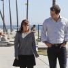 "The 3rd Choir" -- Pictured: RenÃÂe Felice Smith (Intelligence Analyst Nell Jones) and Peter Cambor (Operational Psychologist Nate Getz). When the NCIS: LA team learns that someone from their past is targeting one of their own, they desperately search the city. Meanwhile, Operational Psychologist Nate Getz visits Nell to help her through her traumatic experience, on NCIS: LOS ANGELES, Monday, Oct. 20 (9:59-11:00 PM, ET/PT), on the CBS Television Network.  Peter Cambor returns as Operational Psychologist Nate Getz and Gerald McRaney ("Jericho") guest stars as a retired Navy admiral. Photo: Sonja Flemming/CBS ÃÂ©2014 CBS Broadcasting, Inc. All Rights Reserved.