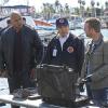 "Blaze of Glory" -- Pictured: LL COOL J (Special Agent Sam Hanna), James Huang (Coast Guard Special Agent Wong) and Chris O\'Donnell (Special Agent G. Callen). When a missile test is hijacked and sent off course, the team searches for the hacking group responsible for the attack with the help of a young computer specialist Hetty brings in to assist the team. Also, Nell sees the bond between the tech guru and Eric and she becomes jealous, on NCIS: LOS ANGELES, Monday, March 30 (10:00-11:00 PM, ET/PT) on the CBS Television Network. Photo: Monty Brinton/CBS ÃÂ©2015 CBS Broadcasting, Inc. All Rights Reserved.