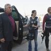 "Kolcheck, A." -- Pictured:  Vyto Ruginis (Arkady Kolcheck), Daniela Ruah (Special Agent Kensi Blye) and Eric Christian Olsen (LAPD Liaison Marty Deeks). Callen and Sam search for answers when they find dead crew members from the missing oil tanker used in Arkady\'s deal with Russia, and also discover Arkady\'s personal connection to the ship, on NCIS: LOS ANGELES, Monday, May 11 (10:00-11:00 PM, ET/PT) on the CBS Television Network. Photo: Neil Jacobs CBS ÃÂ©2015 CBS Broadcasting, Inc. All Rights Reserved.