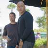 "Command & Control" -- Pictured: Chris O\'Donnell (Special Agent G. Callen) and LL COOL J (Special Agent Sam Hanna). Callen and Sam are forced to work on their day off when they mysteriously receive a cell phone and the caller threatens the lives of innocent people, on the special 150th episode of NCIS: LOS ANGELES, Monday, Oct. 12 (10:00-11:00, ET/PT), on the CBS Television Network. Photo: Neil Jacobs/CBS ÃÂ©2015 CBS Broadcasting, Inc. All Rights Reserved
