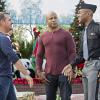 "Cancel Christmas" -- Pictured: Chris O\'Donnell (Special Agent G. Callen), LL COOL J (Special Agent Sam Hanna) and Tye White (Aiden Hanna). When a suspected North Korean spy is poisoned and hit by a truck carrying Christmas trees, the team must search for who is responsible for smuggling spies into the country. Also, Deeks and Kensi try to find a way include their mothers in their Christmas plans, and Hetty notices that Granger isn\'t feeling the holiday cheer. Photo: Neil Jacobs/CBS ÃÂ©2015 CBS Broadcasting, Inc. All Rights Reserved.