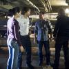 "Core Values" -- Pictured: Daniela Ruah (Special Agent Kensi Blye), Eric Christian Olsen (LAPD Liaison Marty Deeks), Chris O\'Donnell (Special Agent G. Callen) and LL COOL J (Special Agent Sam Hanna).  Kensi and Deeks go undercover at a decommissioned nuclear power plant as the team investigates the radiation poisoning of a Gunnery Sargent moonlighting as a security guard at the plant, on NCIS: LOS ANGELES, Monday, Jan. 4 (10:00-11:00, ET/PT), on the CBS Television Network. Photo: Neil Jacobs/CBS ÃÂ©2015 CBS Broadcasting, Inc. All Rights Reserved