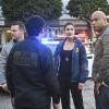 "The Seventh Child" -- Pictured: Chris O\'Donnell (Special Agent G. Callen),  Alicia Coppola (FBI Senior Special Agent Lisa Rand) and LL COOL J (Special Agent Sam Hanna). Callen and the team try to save a child in imminent danger who has been brainwashed by a terrorist cell. Also, Deeks and Kensi discuss having children, on NCIS: LOS ANGELES, Monday, March 21 (9:59-11:00 PM, ET/PT), on the CBS Television Network. Photo: Ron P. Jaffe/CBS ÃÂ©2016 CBS Broadcasting, Inc. All Rights Reserved.