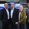 "Seoul Man" -- Pictured Behind the Scenes: Miguel Ferrer (NCIS Assistant Director Owen Granger), Andrew Traver (NCIS Special Agent Gates), Shane Brennan and Eric Christian Olsen (LAPD Liaison Marty Deeks). While assigned to protective details for the commander of the Pacific Command, the team searches for a North Korean spy, on NCIS: LOS ANGELES, Monday, March 28 (9:59-11:00, ET/PT), on the CBS Television Network. Photo: Sonja Flemming/CBS ÃÂ©2016 CBS Broadcasting, Inc. All Rights Reserved