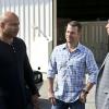"Granger, O" -- Pictured: LL COOL J (Special Agent Sam Hanna), Chris O\'Donnell (Special Agent G. Callen) and Miguel Ferrer (NCIS Assistant Director Owen Granger). As Granger escorts Jennifer Kim (Malese Jow) back to Los Angeles, he interrogates her regarding a North Korean spy and she admits to knowing he is her father, on NCIS: LOS ANGELES, Monday, April 18 (9:59-11:00, ET/PT), on the CBS Television Network. Photo: Michael Yarish/CBS ÃÂ©2016 CBS Broadcasting, Inc. All Rights Reserved.