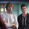 "Talion" -- Pictured: Eric Christian Olsen (LAPD Liaison Marty Deeks) and Daniela Ruah (Special Agent Kensi Blye). When Sam receives a distress code from his son Aiden (Tye White) that his school has been taken over by an extremist group, Sam, Callen, Kensi and Deeks rush to San Francisco to protect Aiden and free the hostages, on the seventh season finale of NCIS: LOS ANGELES, Monday, May 2 (9:59-11:00 PM, ET/PT), on the CBS Television Network. Photo: Ron P. Jaffe/CBS ÃÂ©2016 CBS Broadcasting, Inc. All Rights Reserved.
