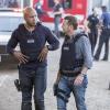 "Home Is Where the Heart Is" -- Pictured: LL COOL J (Special Agent Sam Hanna) and Chris O\'Donnell (Special Agent G. Callen). After a maintenance man saved the life of a Lt. Commander, the NCIS team uncovers his dark past which puts a local teenager in danger. Also, Sam must decide which colleague to take to the Los Angeles football game, on NCIS: LOS ANGELES, Sunday, Oct. 30 (8:00-9:00 PM, ET/PT), on the CBS Television Network. Photo: Erik Voake/CBS ÃÂ©2016 CBS Broadcasting, Inc. All Rights Reserved.