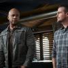 "Glasnost" -- Pictured: LL COOL J (Special Agent Sam Hanna) and Chris O\'Donnell (Special Agent G. Callen).  After Callen\'s father, Garrison (Daniel J. Travanti) is found in an NCIS patient\'s hospital room during a radiation poisoning case, Callen must take him to the boatshed for interrogation. Also, the team discusses their Thanksgiving plans, on NCIS: LOS ANGELES, Sunday, Nov. 20 (8:30-9:30 PM, ET/8:00-9:00 PM, PT), on the CBS Television Network. Photo: Monty Brinton/CBS ÃÂ©2016 CBS Broadcasting, Inc. All Rights Reserved.