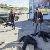 "Queen Pin" -- Pictured: Bar Paley (Anastasia "Anna" Kolcheck) and Chris O\'Donnell (Special Agent G. Callen). Sam assumes a former alias in a risky undercover operation to take down an elusive drug lord.  Also, Hetty interrupts Callen and Anna\'s romantic night to assign them a prisoner escort mission, on NCIS: LOS ANGELES, Sunday, March 12 (8:00-9:00 PM, ET/PT), on the CBS Television Network. Photo: Monty Brinton/CBS ÃÂ©2017 CBS Broadcasting, Inc. All Rights Reserved.