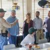 "Queen Pin" -- Pictured: Bar Paley (Anastasia "Anna" Kolcheck), Sammy Sheik (Ahmed Han Asakeem) and Chris O\'Donnell (Special Agent G. Callen). Sam assumes a former alias in a risky undercover operation to take down an elusive drug lord.  Also, Hetty interrupts Callen and Anna\'s romantic night to assign them a prisoner escort mission, on NCIS: LOS ANGELES, Sunday, March 12 (8:00-9:00 PM, ET/PT), on the CBS Television Network. Photo: Monty Brinton/CBS ÃÂ©2017 CBS Broadcasting, Inc. All Rights Reserved.