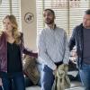 "Queen Pin" -- Pictured: Bar Paley (Anastasia "Anna" Kolcheck), Sammy Sheik (Ahmed Han Asakeem) and Chris O\'Donnell (Special Agent G. Callen). Sam assumes a former alias in a risky undercover operation to take down an elusive drug lord.  Also, Hetty interrupts Callen and Anna\'s romantic night to assign them a prisoner escort mission, on NCIS: LOS ANGELES, Sunday, March 12 (8:00-9:00 PM, ET/PT), on the CBS Television Network. Photo: Monty Brinton/CBS ÃÂ©2017 CBS Broadcasting, Inc. All Rights Reserved.