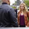 "Getaway" -- Pictured: Bar Paly (Anastasia "Anna" Kolcheck). After the U.S. Treasury Department is hacked, Nell and Eric go undercover inside a couple\'s retreat to track a tech savvy husband and wife linked to the crime.  Also, Digital Forensics Specialist Dave Flynn (Scott Grimes) arrives from the NCIS Cyber Office in San Diego to run Ops while Eric and Nell are on assignment, on NCIS: LOS ANGELES, Sunday, March 19 (8:00-9:00 PM, ET/PT), on the CBS Television Network. Bar Paly Returns as Anna Kolcheck. Photo: Sonja Flemming/CBS ÃÂ©2017 CBS Broadcasting, Inc. All Rights Reserved.