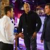 "From Havana with Love" -- Pictured: LL COOL J (Special Agent Sam Hanna) and Chris O\'Donnell (Special Agent G. Callen). The NCIS team investigates a defense contractor, Rebecca Larmont (Shanna Collins), designing a nuclear attack weapon after her estranged husband, Victor Larmont (Lou Ferrigno Jr.), says he has proof she is selling Navy secrets to a foreign government. Also, Kensi goes undercover as a professional dancer at the Cuban club where the husband works, while Deeks is undercover as the bathroom attendant, on NCIS: LOS ANGELES, Sunday, April 9 (8:00-9:00 PM, ET/PT) on the CBS Television Network. Photo: Sonja Flemming/CBS ÃÂ©2017 CBS Broadcasting, Inc. All Rights Reserved.
