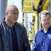 "Battle Scars" -- Pictured: LL COOL J (Special Agent Sam Hanna) and Chris O\'Donnell (Special Agent G. Callen). After a highly decorated Navy Captain, Charles Langston (Carl Lumbly), kidnaps a Veterans Affairs administrator who has been siphoning funds, the NCIS team must work with Hetty\'s former Vietnam War colleagues, Retired Admiral AJ Chegwidden (John M. Jackson) and Admiral Sterling Bridges (James Remar) to solve the case, on NCIS: LOS ANGELES, Sunday, April 23 (8:00-9:00 PM, ET/PT), on the CBS Television Network. Photo: Cliff Lipson/CBS ÃÂ©2017 CBS Broadcasting, Inc. All Rights Reserved.