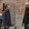 "Uncaged" -- Pictured: Chris O\'Donnell (Special Agent G. Callen) and LL COOL J (Special Agent Sam Hanna). After Sam\'s wife, Michelle (Aunjanue Ellis), is taken from her home, the kidnappers demand the prison release of Tahir Khaled (Anslem Richardson), Sam\'s arch nemesis, in exchange for information on her whereabouts, on NCIS: LOS ANGELES, Sunday, May 7 (8:00-9:00 PM, ET/PT), on the CBS Television Network. Photo: Michael Yarish/CBS ÃÂ©2017 CBS Broadcasting, Inc. All Rights Reserved.