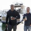 "Plain Sight" -- Pictured: LL COOL J (Special Agent Sam Hanna) and Chris O\'Donnell (Special Agent G. Callen). After weapons with a $1 million street value are stolen, the team tracks the evidence to a wealthy charity event, prompting Mosley to be added to the guest list with Callen and Sam as her security detail, on NCIS: LOS ANGELES, on the CBS Television Network. Photo: Sonja Flemming/CBS ÃÂ©2017 CBS Broadcasting, Inc. All Rights Reserved.