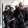 "The Silo" -- Pictured: Andrea Bordeaux (NCIS Special Agent Harley Hidoko) and LL COOL J (Special Agent Sam Hanna). After an Air Force captain Kensi dated a decade ago breaches a missile launch facility, she is transported to the location to help thwart the use of nuclear weapons, on NCIS: LOS ANGELES, Sunday, Nov. 12 (9:00-10:00 PM, ET/PT) on the CBS Television Network. Photo: Erik Voake/CBS ÃÂ©2017 CBS Broadcasting, Inc. All Rights Reserved.