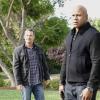 "Under Pressure" -- Pictured: Chris O\'Donnell (Special Agent G. Callen) and LL COOL J (Special Agent Sam Hanna). After napalm is detected at a crime scene, the NCIS team investigates the sole casualty for possible links to terrorism, on NCIS: LOS ANGELES, Sunday, Jan. 7 (9:00-10:00 PM, ET/PT) on the CBS Television Network. Photo: Bill Inoshita/CBS ÃÂ©2017 CBS Broadcasting, Inc. All Rights Reserved.