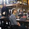 "Vendetta" -  Pictured: LL COOL J (Special Agent Sam Hanna), Eric Christian Olsen (LAPD Liaison Marty Deeks), Linda Hunt (Henrietta "Hetty" Lange) and Daniela Ruah (Special Agent Kensi Blye). Callen and Sam join forces with Anna Kolcheck (Bar Paly) and the Bureau of Alcohol, Tobacco and Firearms (ATF), when Arkady Kolcheck (Vyto Ruginis) warns NCIS that a notorious international weapons dealer has returned to the states. Also, the case requires Eric to go undercover as a bank IT technician, on NCIS: LOS ANGELES, Sunday, April 8 (9:00-10:00 PM, ET/PT) on the CBS Television Network. Photo: Monty Brinton/CBS ÃÂ©2018 CBS Broadcasting, Inc. All Rights Reserved.