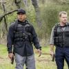 "Reentry" - Pictured: LL COOL J (Special Agent Sam Hanna) and Chris O\'Donnell (Special Agent G. Callen). Callen, Sam and Nell travel to the Angeles Forest to search for pieces of a failed rocket launch, including a top-secret government device. Also, Hetty tries to help Keane (Jeff Kober) acclimate to life in the states, on NCIS: LOS ANGELES, Sunday, April 29 (9:00-10:00 PM, ET/PT) on the CBS Television Network. Photo: Bill Inoshita/CBS ÃÂ©2018 CBS Broadcasting, Inc. All Rights Reserved.