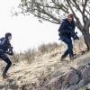 "Venganza" - Pictured: Daniela Ruah (Special Agent Kensi Blye) and Eric Christian Olsen (LAPD Liaison Marty Deeks). NCIS investigates the murder of a federal prison inmate who was the adopted daughter of a notorious counterfeiter. Also, Callen is summoned by the Alcohol, Tobacco and Firearms (ATF) Internal Affairs board to discuss Anna Kolcheck\'s (Bar Paly) actions during a joint NCIS and ATF case, on NCIS: LOS ANGELES, Sunday, May 13 (9:00-10:00 PM, ET/PT) on the CBS Television Network.  Photo: Ron P. Jaffe/CBS ÃÂ©2018 CBS Broadcasting, Inc. All Rights Reserved.