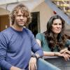 "A Line in the Sand" and "Ninguna Salida" - Pictured: Eric Christian Olsen (LAPD Liaison Marty Deeks) and Daniela Ruah (Special Agent Kensi Blye). Sam is shot during a firefight with a cartel, and a suspect reveals new information on the whereabouts of Spencer Williams (Lamont Thompson), the man who kidnapped Mosley\'s son five years ago. Despite several team members having grave reservations, NCIS travels to Mexico for a daring mission to locate and rescue Mosley\'s son, on back-to-back episodes of the ninth season finale of NCIS: LOS ANGELES, Sunday, May 20 (8:00-10:00 PM, ET/PT) on the CBS Television Network. Photo: Ron P. Jaffe/CBS ÃÂ©2018 CBS Broadcasting, Inc. All Rights Reserved.
