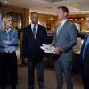 "Twenty Klicks" -- The team in D.C. frantically uses every asset and inter-agency contact they have in an attempt to locate their missing team members, on the 12th season premiere of NCIS, Tuesday, Sept. 23 (8:00-9:00, ET/PT), on the CBS Television Network. Pictured left to right: Emily Wickersham, Rocky Carroll, Michael Weatherly and David McCallum Photo: Sonja Flemming/CBS ÃÂ©2014 CBS Broadcasting, Inc. All Rights Reserved