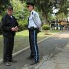 "Kill the Messenger" -- When a Navy Lieutenant is killed on his way to a private meeting with the President, the NCIS team must determine if the murder was part of a recent stream of muggings in the area or a targeted hit to keep intel secret, on NCIS, Tuesday, Sept. 30 (8:00-9:00 PM, ET/PT), on the CBS Television Network. Pictured: Mark Harmon (left) Photo: Michael Yarish/CBS ÃÂ©2014 CBS Broadcasting, Inc. All Rights Reserved
