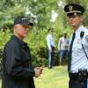 "Kill the Messenger" -- When a Navy Lieutenant is killed on his way to a private meeting with the President, the NCIS team must determine if the murder was part of a recent stream of muggings in the area or a targeted hit to keep intel secret, on NCIS, Tuesday, Sept. 30 (8:00-9:00 PM, ET/PT), on the CBS Television Network. Pictured: Mark Harmon (left) Photo: Michael Yarish/CBS ÃÂ©2014 CBS Broadcasting, Inc. All Rights Reserved