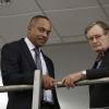"Kill the Messenger" -- When a Navy Lieutenant is killed on his way to a private meeting with the President, the NCIS team must determine if the murder was part of a recent stream of muggings in the area or a targeted hit to keep intel secret, on NCIS, Tuesday, Sept. 30 (8:00-9:00 PM, ET/PT), on the CBS Television Network. Pictured left to right: Rocky Carroll and David McCallum Photo: Cliff Lipson/CBS ÃÂ©2014 CBS Broadcasting, Inc. All Rights Reserved