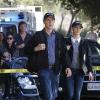 "Choke Hold" -- The Secretary of the Navy assigns the NCIS team to a joint terrorism task force after a Naval research scientist is murdered and the lead suspect is wanted by the Russian government. In order to get a jump on the case, Gibbs has DiNozzo run interference with the leader of the task force, FBI Agent Leia Pendergast, on NCIS, Tuesday, Oct. 14 (8:00-9:00 PM, ET/PT), on the CBS Television Network. Pictured left to right: Sean Murray and Emily Wickersham Photo: Sonja Flemming/CBS ÃÂ©2014 CBS Broadcasting, Inc. All Rights Reserved