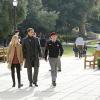 "Cadence" -- DiNozzo (Michael Weatherly, center) returns to the military academy he attended as a teenager after a murdered Marine and alumni of the school is found clutching the photo of a current student, on NCIS, Tuesday, Feb. 10 (8:00-9:00 PM, ET/PT), on the CBS Television Network. Also pictured: Emily Wickersham (left) and Robert Adamson (right) Photo: Cliff Lipson/CBS ÃÂ©2014 CBS Broadcasting, Inc. All Rights Reserved