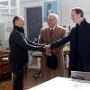"The Artful Dodger" -- Evidence in an NCIS murder case reveals a rare painting on loan had been swapped for a fake, prompting DiNozzo, Sr. to share his knowledge and contacts of the black market art world with the team, on NCIS, Tuesday, March 10 (8:00-9:00, ET/PT), on the CBS Television Network. Robert Wagner returns as Anthony DiNozzo, Sr. Pictured left to right: John Kassir, Robert Wagner and Sean Murray Photo: Sonja Flemming/CBS ÃÂ©2015 CBS Broadcasting, Inc. All Rights Reserved