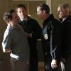 "Status Update" -- After the body of a thief is found in a Marine\'s house, NCIS discovers the calling card of a terror group Delilah and the Department of Defense have been tracking, on NCIS, Tuesday, March 24 (8:00-9:00, ET/PT), on the CBS Television Network. Pictured left to right: Jed Rees, Michael Weatherly, Sean Murray and Mark Harmon Photo: Robert Voets/CBS ÃÂ©2015 CBS Broadcasting, Inc. All Rights Reserved