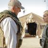 "Lost in Translation" -- Gibbs (Mark Harmon, left) and Bishop (Emily Wickersham, right) travel to Afghanistan after the murder of a Marine in D.C. is linked to a terror group holding another Marine hostage overseas, on the CBS Television Network. Photo: Greg Gayne/CBS ÃÂ©2015 CBS Broadcasting, Inc. All Rights Reserved