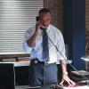 "Stop the Bleeding" -- Gibbs fights for his life aboard a Navy hospital ship after being shot, while DiNozzo and Joanna Teague travel to Shanghai to try and take down the Calling, on the 13th season premiere of NCIS, Tuesday, Sept. 22 (8:00-9:00 PM, ET/PT), on the CBS Television Network. Pictured: Rocky Carroll  Photo: Sonja Flemming/CBS ÃÂ©2015 CBS Broadcasting, Inc. All Rights Reserved