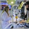 "Lockdown" -- While visiting a pharmaceutical lab on a murder case, Abby (Pauley Perrette , right) is trapped with no communication to the outside world after armed men take over the building and hold everyone hostage, on NCIS, Tuesday, Oct. 20 (8:00-9:00 PM, ET/PT), on the CBS Television Network. Also pictured: Lucy Davis Photo: Sonja Flemming/CBS ÃÂ©2015 CBS Broadcasting, Inc. All Rights Reserved
