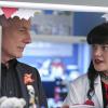 "Decompressed" -- When a deep sea diver is murdered on the job, his body and suspected co-workers must remain in a high-tech decompression chamber for four days, leaving the NCIS team to complete an unorthodox investigation from outside the tank, on NCIS, Tuesday, Feb. 9 (8:00-9:00 PM, ET/PT), on the CBS Television Network. Pictured left to right: Mark Harmon and Pauley Perrette Photo: Michael Yarish/CBS ÃÂ©2015 CBS Broadcasting, Inc. All Rights Reserved