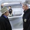 "Decompressed" -- When a deep sea diver is murdered on the job, his body and suspected co-workers must remain in a high-tech decompression chamber for four days, leaving the NCIS team to complete an unorthodox investigation from outside the tank, on NCIS, Tuesday, Feb. 9 (8:00-9:00 PM, ET/PT), on the CBS Television Network. Pictured left to right: David McCallum and Mark Harmon Photo: Sonja Flemming/CBS ÃÂ©2016 CBS Broadcasting, Inc. All Rights Reserved