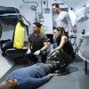 "Decompressed" -- When a deep sea diver is murdered on the job, his body and suspected co-workers must remain in a high-tech decompression chamber for four days, leaving the NCIS team to complete an unorthodox investigation from outside the tank, on NCIS, Tuesday, Feb. 9 (8:00-9:00 PM, ET/PT), on the CBS Television Network. Pictured left to right: David Paladino, Henderson Wade, Maya Stojan and Greg Sereno Photo: Sonja Flemming/CBS ÃÂ©2016 CBS Broadcasting, Inc. All Rights Reserved